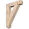 Ekena Millwork Traditional Arts & Crafts Smooth Bracket, Douglas Fir, 5 1/2"W x 30"D x 38"H BKT06X30X38TRA03SDF - alternate 1